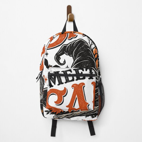 Item preview, Meet Me At Salem Vintage Witch Hat Broomstick Full Moon Art designed and sold by DesignArtist.ia.