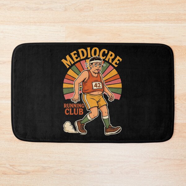 Item preview, Mediocre Running Club Funny Running Joke For Joggers designed and sold by Redgiant87x.