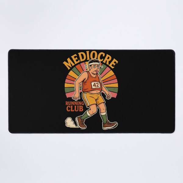 Item preview, Mediocre Running Club Funny Running Joke For Joggers designed and sold by Redgiant87x.