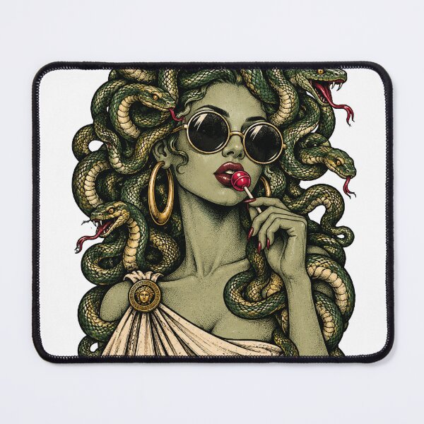 Item preview, Medusa Lollipop Greek Mythology Snake Hair Gothic Goddess designed and sold by will freed18.