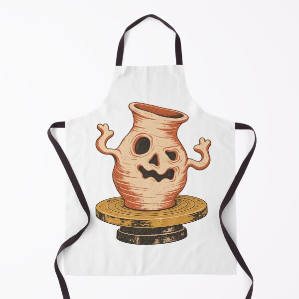 Item preview, Uncooperative Pottery Retro Halloween Ceramic Design designed and sold by Golden Era Studio.