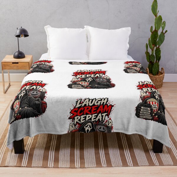 Item preview, Frightday Laugh Scream Repeat designed and sold by FrightDay.