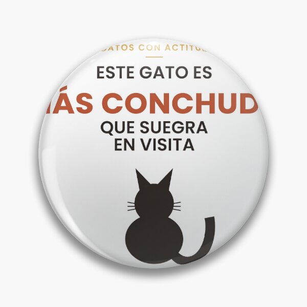 Item preview, "gato cochudo" (a Colombian phrase) designed and sold by Olgavelez.