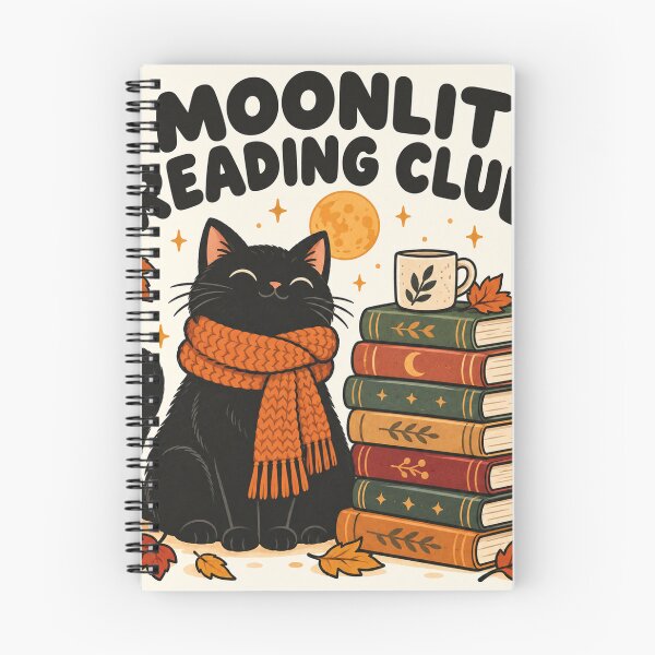 Item preview, Moonlit Reading Club designed and sold by SAS-Designer.