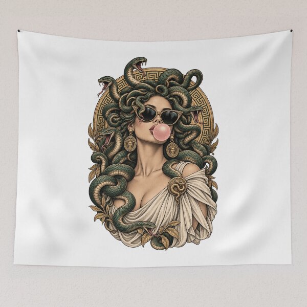 Item preview, Medusa Lollipop Greek Mythology Snake Hair Gothic Goddess designed and sold by will freed18.