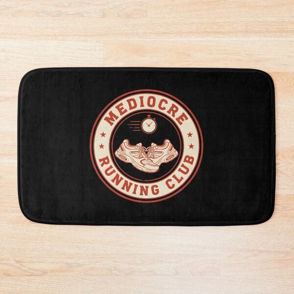 Item preview, Mediocre Running Club Retro Runner Funny Fitness Humor designed and sold by Redgiant87x.