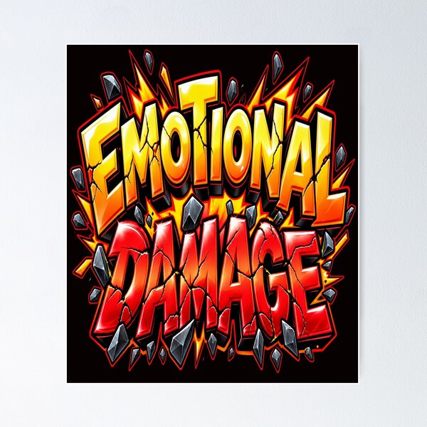 Item preview, Emotional damage ? ? designed and sold by Missaday.