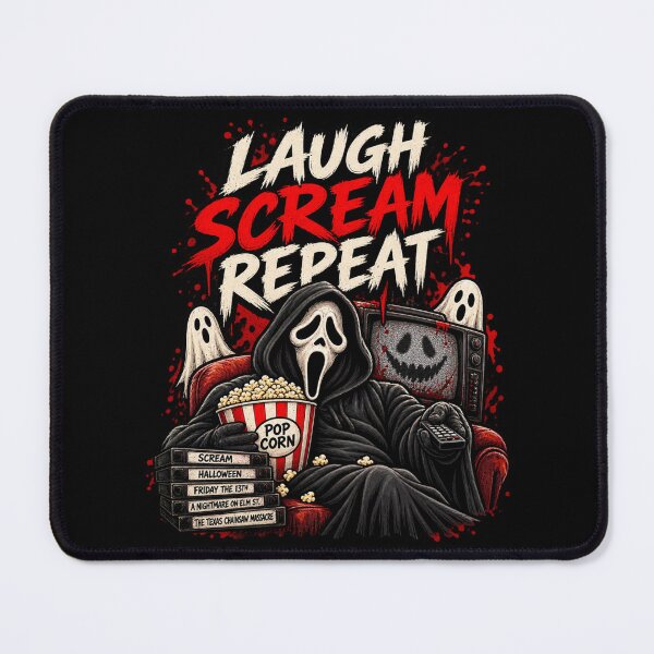 Item preview, Frightday Laugh Scream Repeat designed and sold by FrightDay.