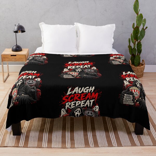 Item preview, Frightday Laugh Scream Repeat designed and sold by FrightDay.