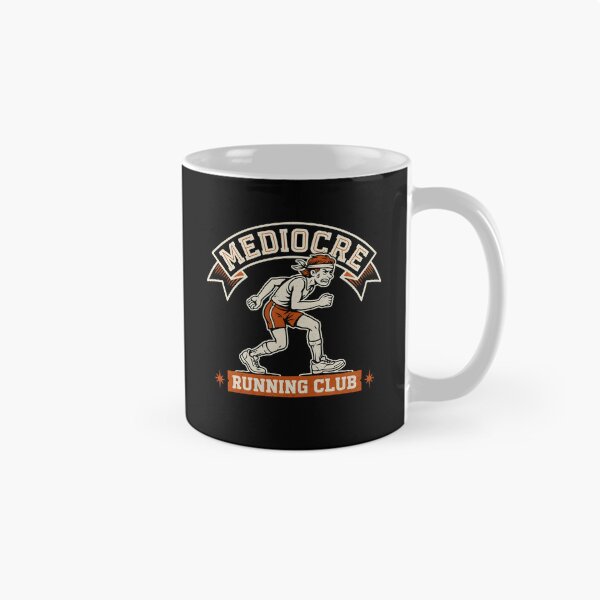 Item preview, Mediocre Running Club Funny Running Retro Jogging Club designed and sold by Redgiant87x.