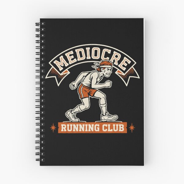 Item preview, Mediocre Running Club Funny Running Retro Jogging Club designed and sold by Redgiant87x.