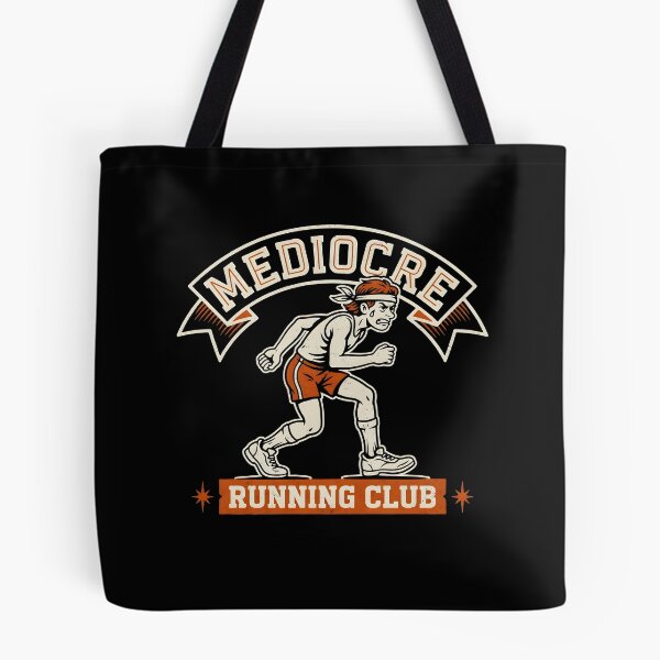 Item preview, Mediocre Running Club Funny Running Retro Jogging Club designed and sold by Redgiant87x.