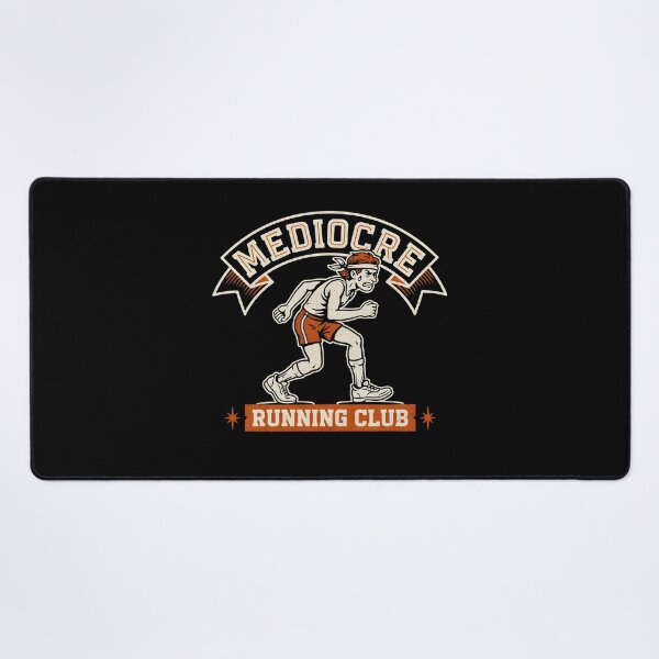 Item preview, Mediocre Running Club Funny Running Retro Jogging Club designed and sold by Redgiant87x.