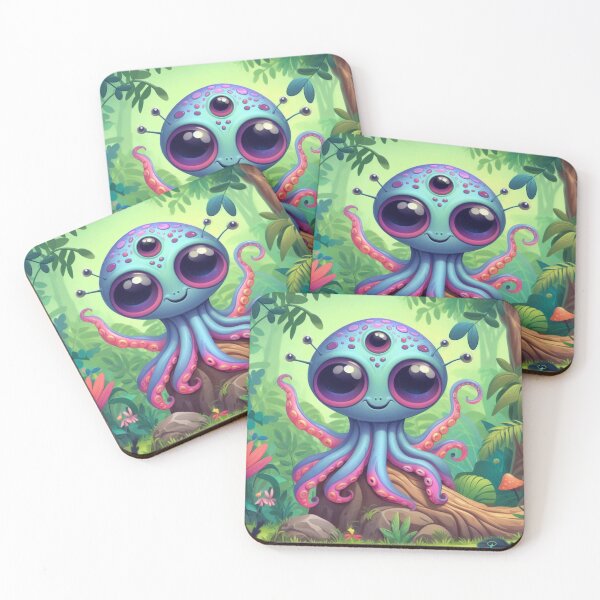 Item preview, Happy blue Alien  designed and sold by JALNERVION SHOP.