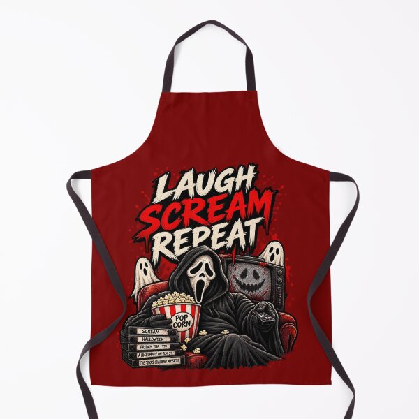 Item preview, Frightday Laugh Scream Repeat designed and sold by FrightDay.