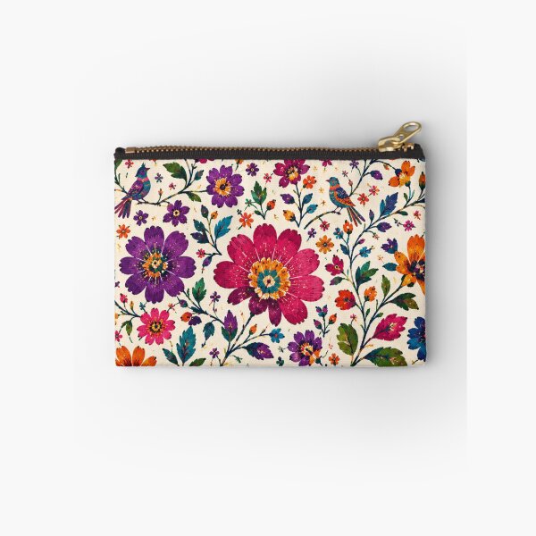 Item preview, Guatemalan Folk Garden – Maya Huipil Inspired Floral Pattern designed and sold by MarekoraStudio.