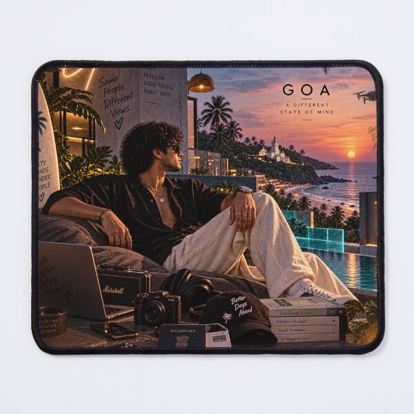 Item preview, Goa — A Different State Of Mind ✈️? designed and sold by Goanheartprints.