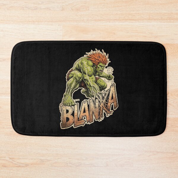 Item preview, Blanka Street Fighter Design, Blanka The Beast Artwork, Street Fighter Blanka Graphic, Blanka Fighting Game Art, Electric Thunder, Rolling Attack, Arcade Gaming Gift, Capcom Fan Art designed and sold by Typologystudios.