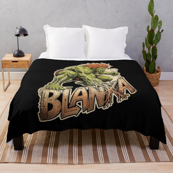 Item preview, Blanka Street Fighter Design, Blanka The Beast Artwork, Street Fighter Blanka Graphic, Blanka Fighting Game Art, Electric Thunder, Rolling Attack, Arcade Gaming Gift, Capcom Fan Art designed and sold by Typologystudios.
