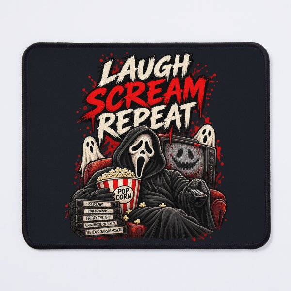 Item preview, Frightday Laugh Scream Repeat designed and sold by FrightDay.