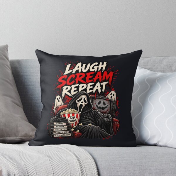 Artikelvorschau, Frightday Lachen Schreien Wiederholen entworfen und verkauft von FrightDay.