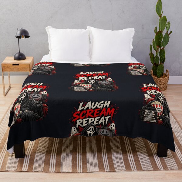 Item preview, Frightday Laugh Scream Repeat designed and sold by FrightDay.