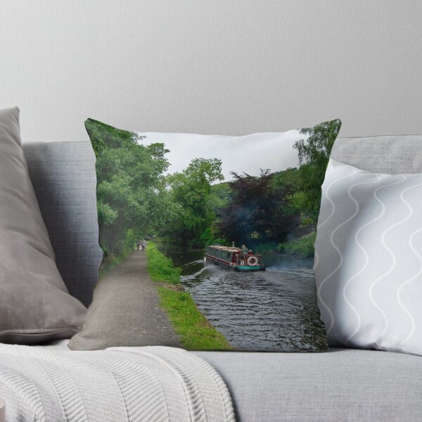 Item preview, Traditional Narrowboat on the Rochdale Canal, Brearley designed and sold by ArtworkNorth.