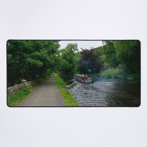 Item preview, Traditional Narrowboat on the Rochdale Canal, Brearley designed and sold by ArtworkNorth.