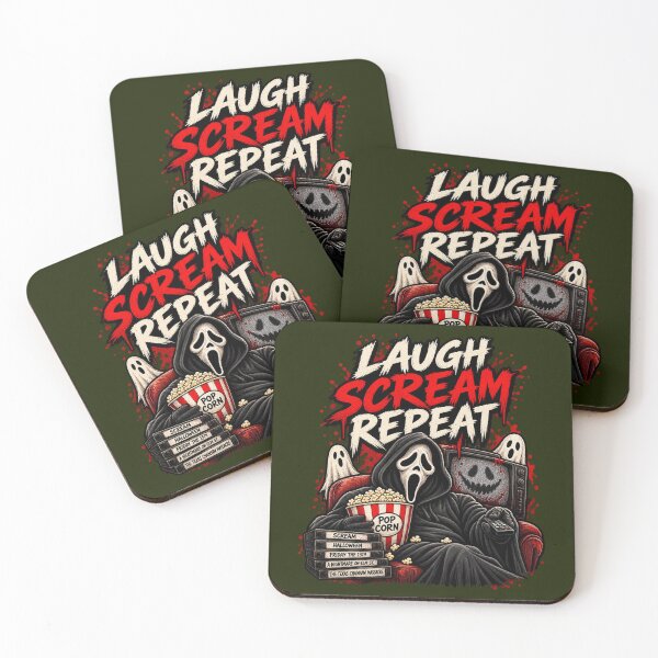 Item preview, Frightday Laugh Scream Repeat designed and sold by FrightDay.