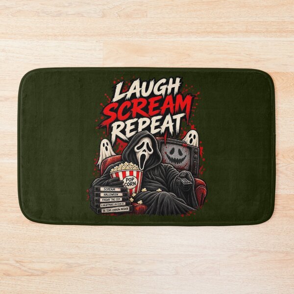 Item preview, Frightday Laugh Scream Repeat designed and sold by FrightDay.