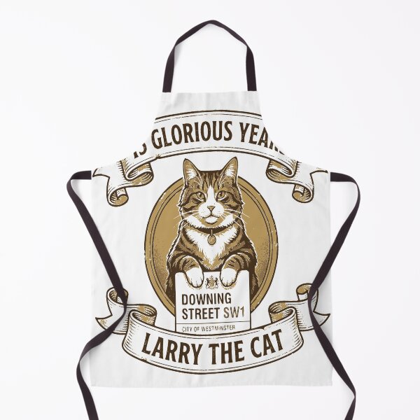 Item preview, Larry The Cat 15 Glorious Years 10 Downing Street Chief Mouser T-Shirt designed and sold by Gurdon.