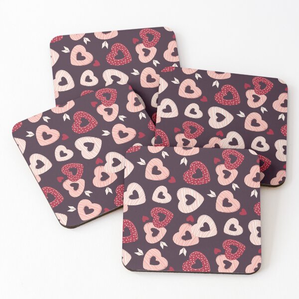 Item preview, Cupid Heart & Arrow Pink Valentine Seamless Pattern designed and sold by Panna Limon Store.