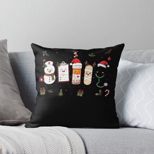 Item preview, Doodles Medical Characters Christmas Nurse Xmas Holiday designed and sold by Alzasshop.