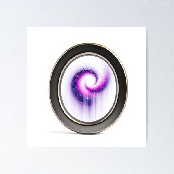 Item preview, Cosmic Portal In Silver Frame designed and sold by Wonderful Designs.