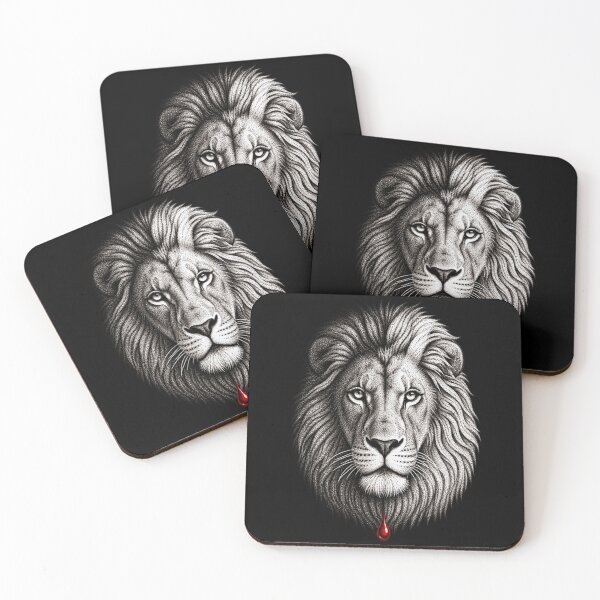Item preview, Lion of Judah Stippled Head Christian Vector Artwork designed and sold by Francisbb.