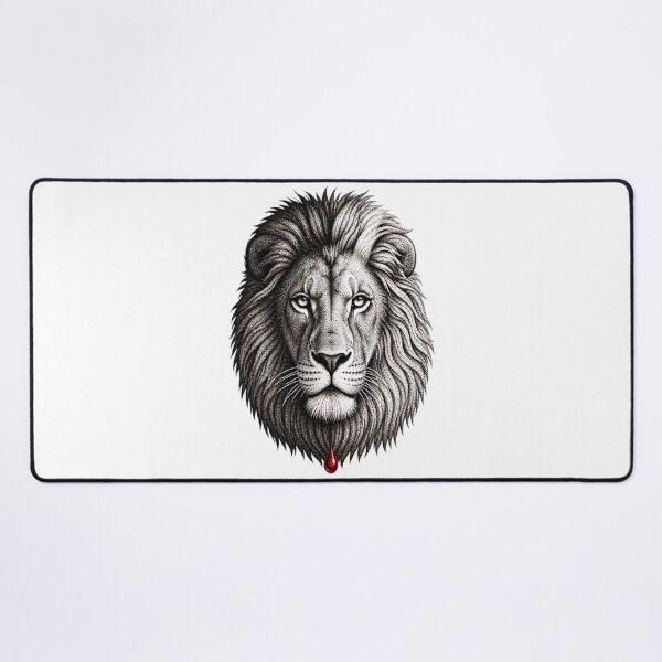 Item preview, Lion of Judah Stippled Head Christian Vector Artwork designed and sold by Francisbb.