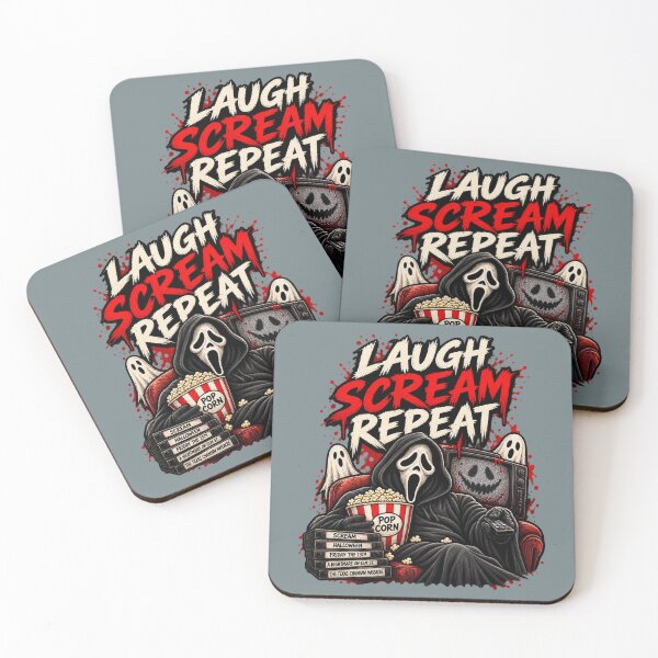 Item preview, Frightday Laugh Scream Repeat designed and sold by FrightDay.