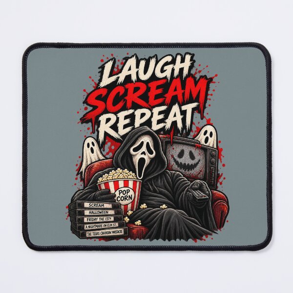 Item preview, Frightday Laugh Scream Repeat designed and sold by FrightDay.