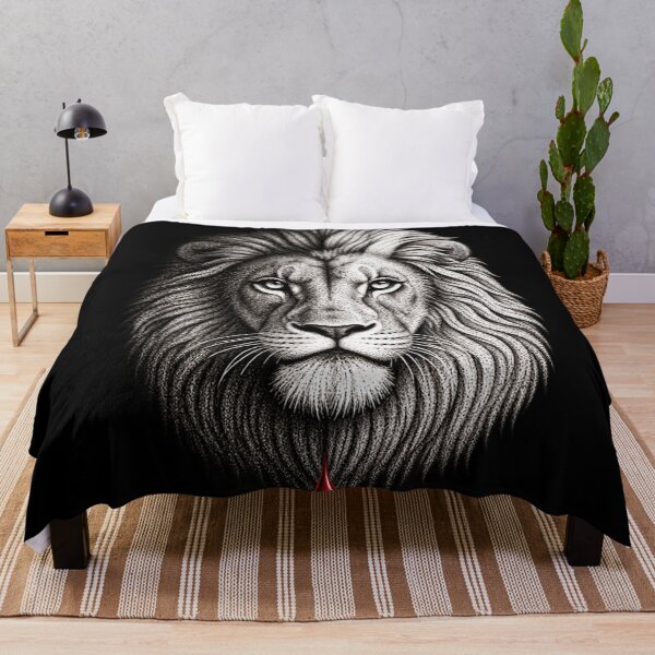 Item preview, Lion of Judah Stippled Head Christian Vector Artwork designed and sold by Francisbb.