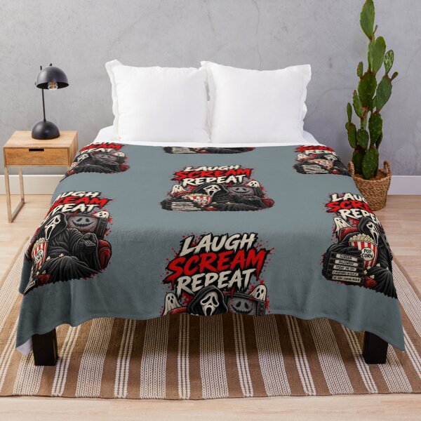 Item preview, Frightday Laugh Scream Repeat designed and sold by FrightDay.