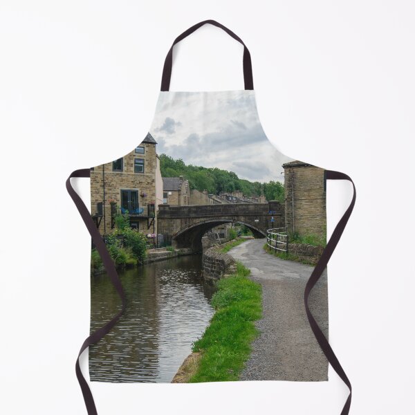 Item preview, Station Road Bridge on the Rochdale Canal, Luddendenfoot designed and sold by ArtworkNorth.