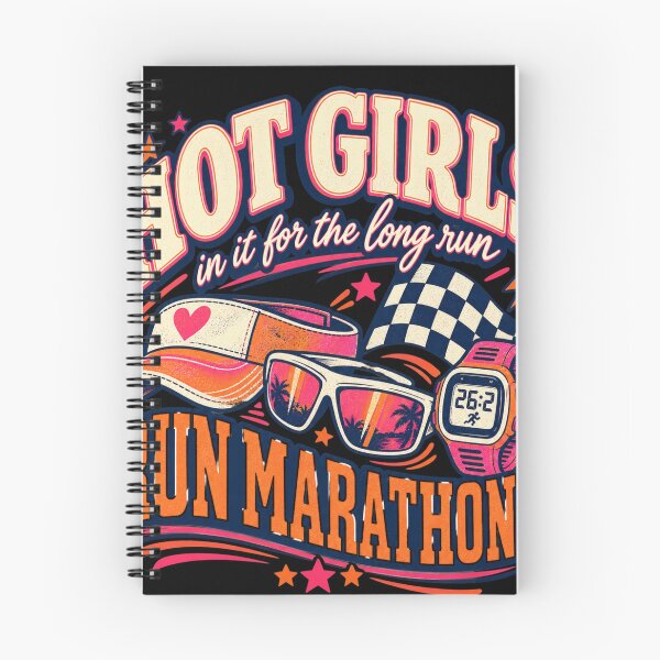 Item preview, Funny Marathon Girl Vintage Running Design designed and sold by Castielalger.