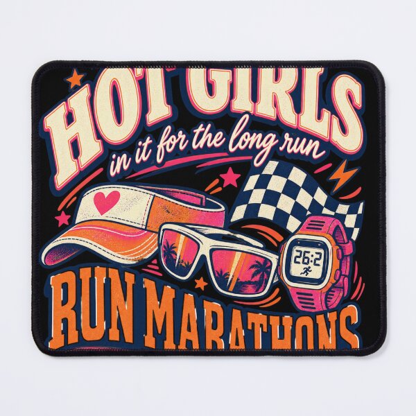 Item preview, Funny Marathon Girl Vintage Running Design designed and sold by Castielalger.