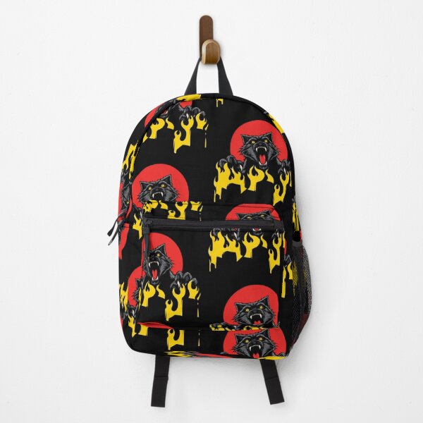 Item preview, black panther surrounded by blazing flames designed and sold by Leo Bennett.