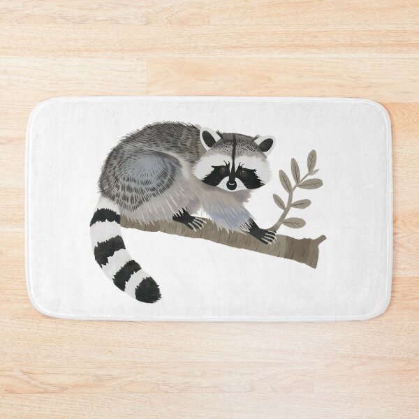 Item preview, Adorable Raccoon On a Tree Branch designed and sold by xiao xuans.