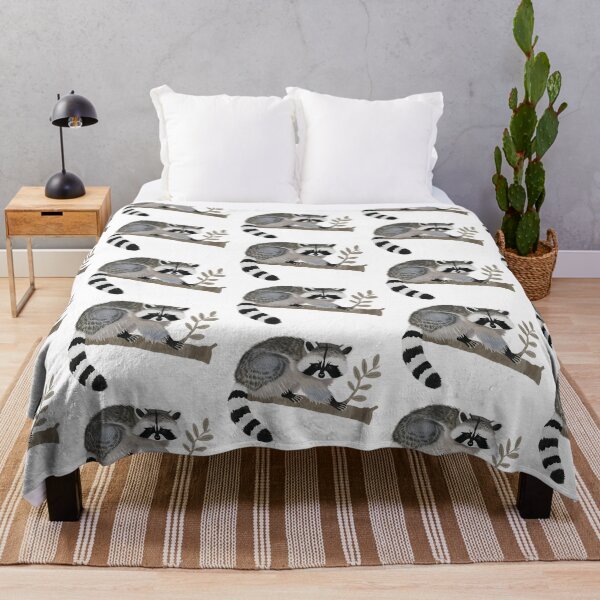 Item preview, Adorable Raccoon On a Tree Branch designed and sold by xiao xuans.