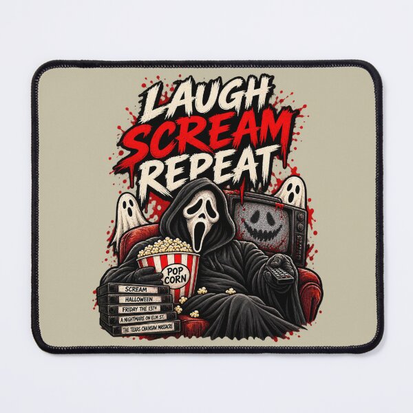 Item preview, Frightday Laugh Scream Repeat designed and sold by FrightDay.