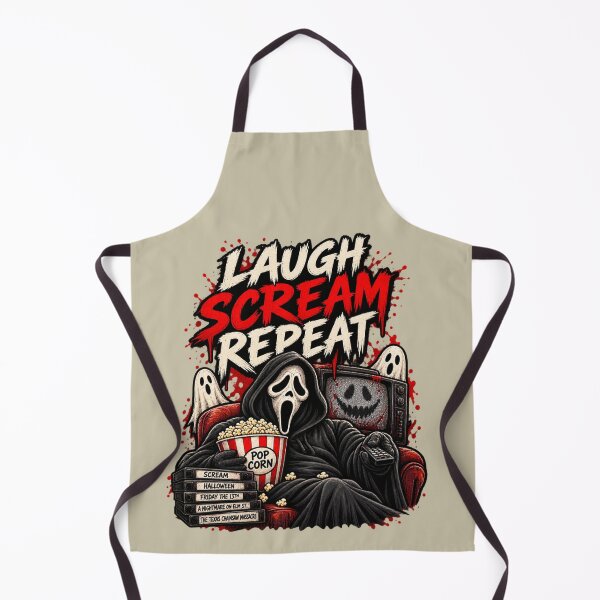 Item preview, Frightday Laugh Scream Repeat designed and sold by FrightDay.