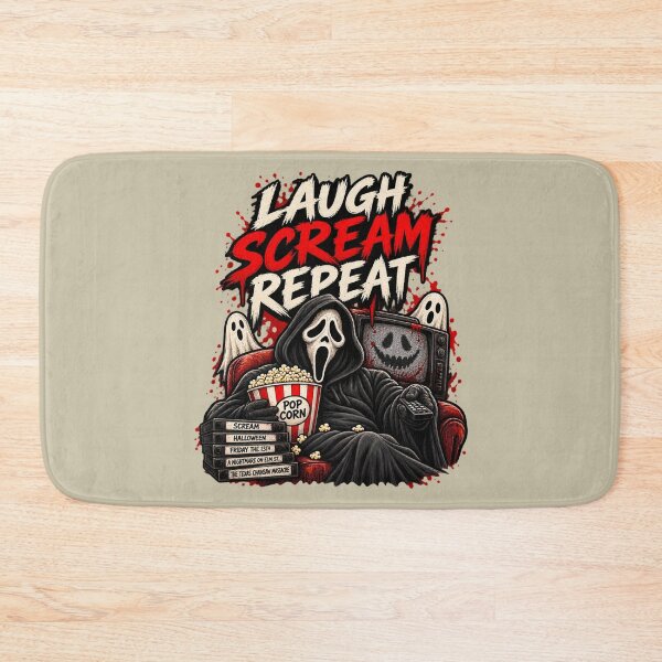Item preview, Frightday Laugh Scream Repeat designed and sold by FrightDay.