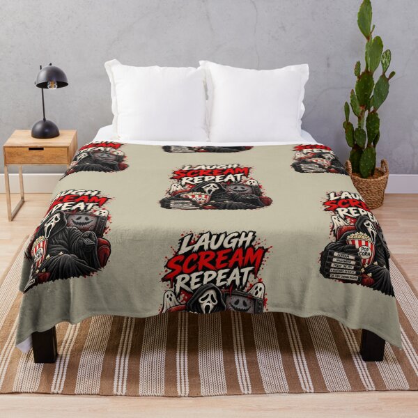 Item preview, Frightday Laugh Scream Repeat designed and sold by FrightDay.